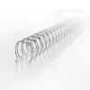 GBC Wire spines 3:1 NO4 6mm A4, White, 3 sheets, Metal, A4, 6 mm, 297 mm