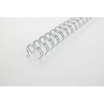 GBC Wire spines 3:1 NO6 9.5mm A4, Silver, 3 sheets, Metal, A4, 9.5 mm, 316 mm