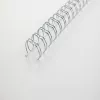 GBC Wire spines 3:1 NO8 12.5mm A4, must, 3 lehte, metall, A4, 1,25 cm, 280 mm