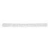 GBC Wire spines 3:1 NO8 12.5mm A4, Hõbedane, 3 lehte, Metall, A4, 1.25 cm, 280 mm