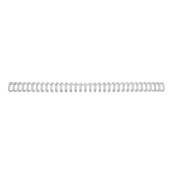 GBC Wire spines 3:1 NO9 14mm A4, hõbedane, 3 lehte, metall, A4, 1,4 cm, 280 mm