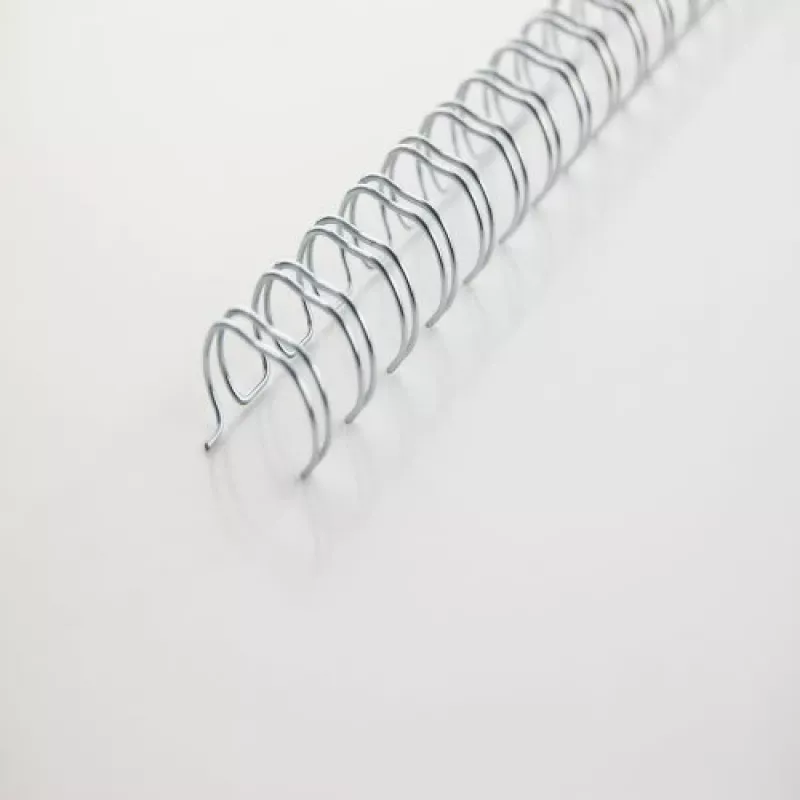 GBC Wire spines 3:1 NO9 14mm A4, hõbedane, 3 lehte, metall, A4, 1,4 cm, 280 mm