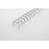 GBC WireBind köitespiraalid 3:1 nr 3 5 mm hõbedane (100), Hõbedane, 250 lehte, Metall, A4, 379 g, 320 mm