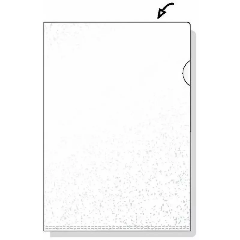 Rexel Embossed A4 L Folder Clear (100), A4, polüpropüleen (PP), läbipaistev, 100 tk, 221 mm, 311 mm