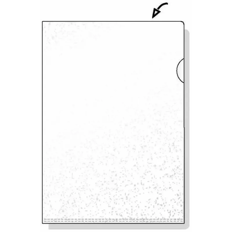 Rexel Embossed A4 L Folder Clear (100), A4, polüpropüleen (PP), läbipaistev, 100 tk, 221 mm, 311 mm