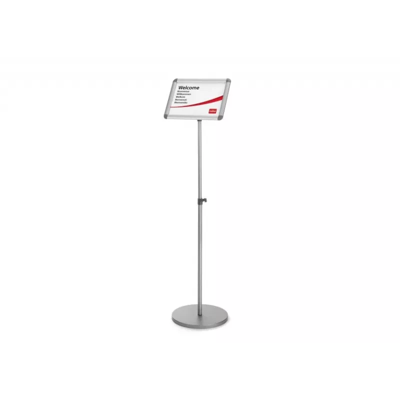 Nobo Essence A4 Display Stand, hõbedane, alumiinium, 340 mm, 1405 mm