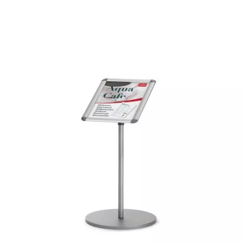 Nobo Essence A4 Display Stand, hõbedane, alumiinium, 340 mm, 1405 mm