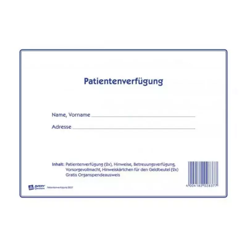 Registerpaber Avery 2837