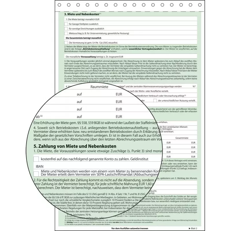 Business Form Sigel MV480