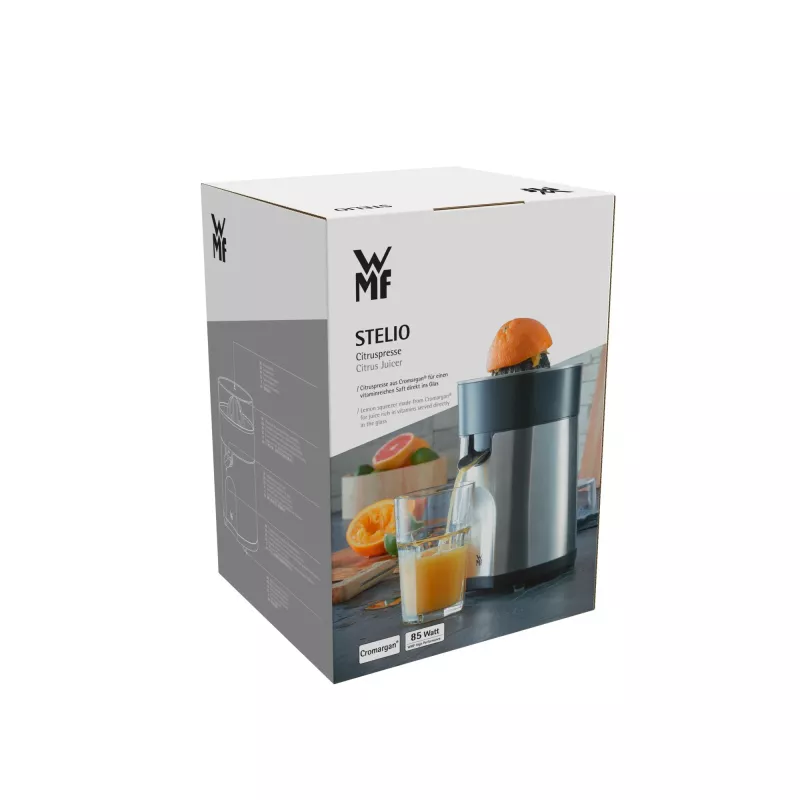 WMF Stelio 04.1603.0012 elektriline tsitrusepress 85 W Must, Metallik