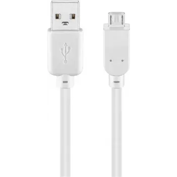 USB 2.0 Hi-Speed kaabel Goobay 96193 1m Valge