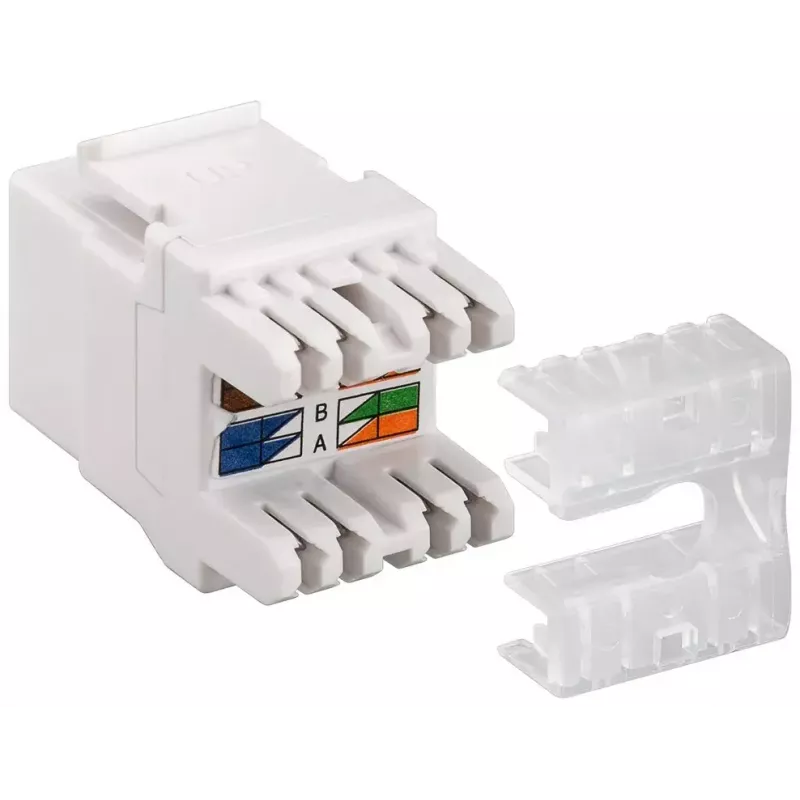 Keystone-moodul RJ45 CAT 6 UTP 250 MHz Goobay 95740