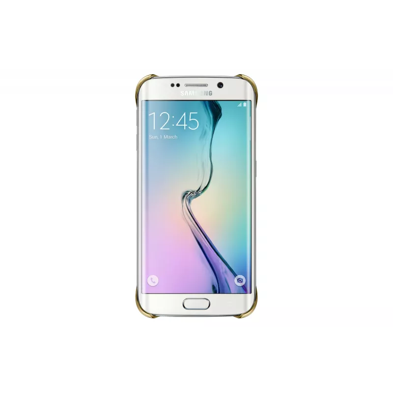 Samsung EF-QG925B mobiiltelefoni ümbris Kuldne, Läbipaistev