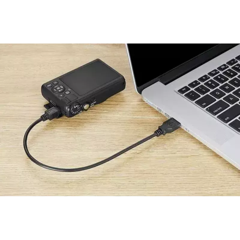 USB-kaabel Renkforce RF-4455804 0,15 m USB A Mini-USB B Must