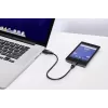 USB-kaabel Renkforce RF-4463073 0,15 m USB A Mikro-USB B Must