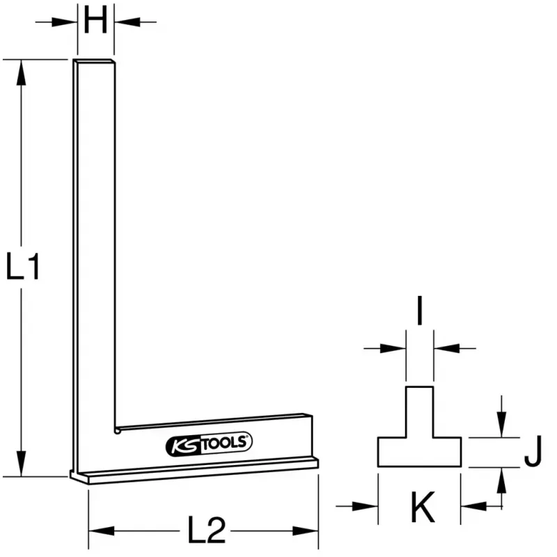 Kandiline KS Tools 300.0274 Kaal 620 g