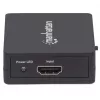 Manhattan HDMI Splitter 2-Port , 1080p, must, edastab ühest HDMI-allikast väljundi kahele HD-ekraanile