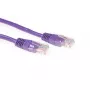 ACT lilla 0,5-meetrine U/UTP CAT5E ühenduskaabel RJ45-pistikutega