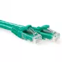 ACT roheline 3 m U/UTP CAT6 patch-kaabel, haakevaba, RJ45-pistikutega