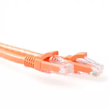 ACT Oranž 3 m U/UTP CAT6 kaabel, snagless RJ45 pistikutega