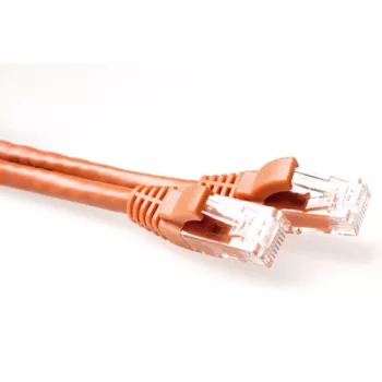 ACT Brown 0,5 m U/UTP CAT6 patch-kaabel, haardumiskindel, RJ45 pistikutega