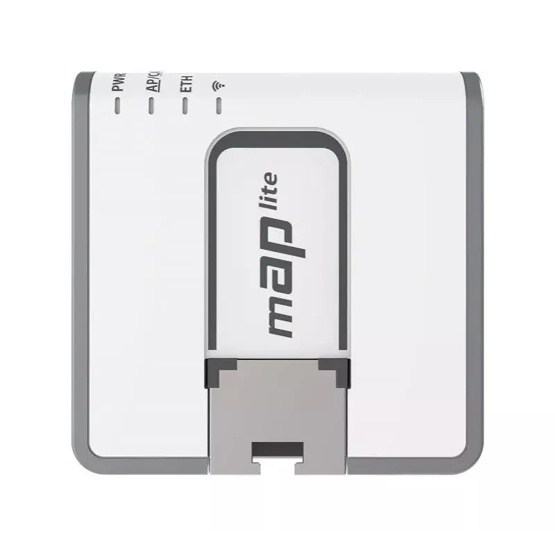 Mikrotik mAP lite, RBMAPL-2ND, 2,4 GHz, PoE, 10/100 Mbit/s, valge