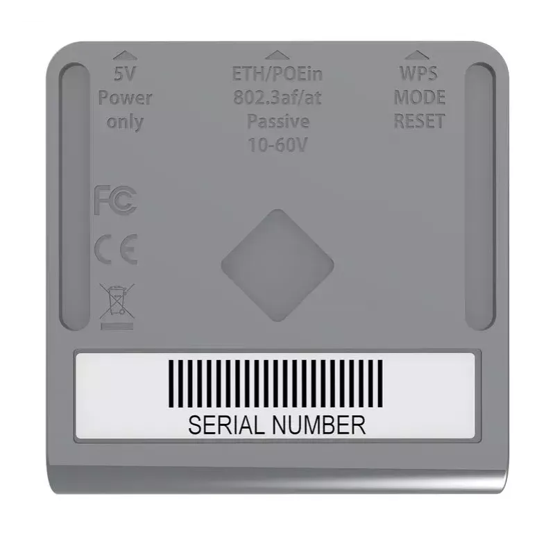 Mikrotik mAP lite, RBMAPL-2ND, 2,4 GHz, PoE, 10/100 Mbit/s, valge