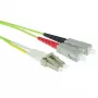 ACT 5 meetrit LSZH Multimode 50/125 OM5 fiiberoptiline patchkaabel dupleks LC ja SC pistikutega