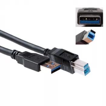 USB 3.0 A-pistik - USB B-pistik 5,00 m, ACT, SB0004