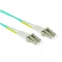 ACT 22 meetrit LSZH Multimode 50/125 OM3 fiiberoptiline patch-kaabel duplex ja LC-pistikutega