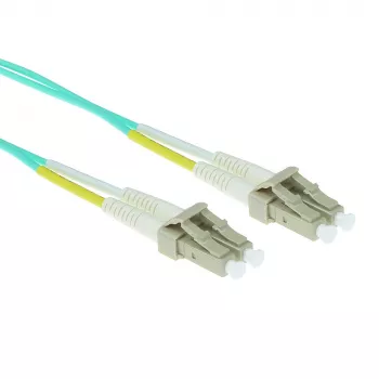 ACT 27 meetri LSZH Multimode 50/125 OM3 fiiberoptiline patch-kaabel dupleks LC-pistikuga
