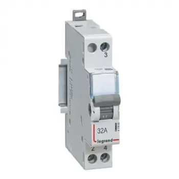 Circuit breaker Legrand 412900 — ühepooluseline kaitseade, kompaktne moodul, pakend 184×88×100 mm