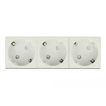 Pistikupesa DELOCK 81323 CEE 7/3 3P+N+PE 250V 16A ABS Valge