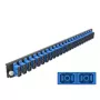 Splice Box Front Panel DeLOCK 19 tolli 24 porti SC Duplex sinine