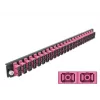 Splice Box Front Panel DeLOCK 19 inch 24 port SC Duplex violet