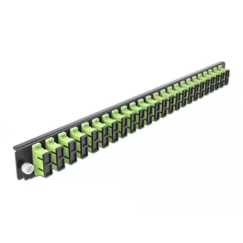 Splice Box Front Panel DeLOCK 19 inch 24 port SC Duplex laimiroheline
