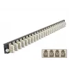 Splice Box esipaneel DeLOCK 19 tolli 24 porti LC Quad beež