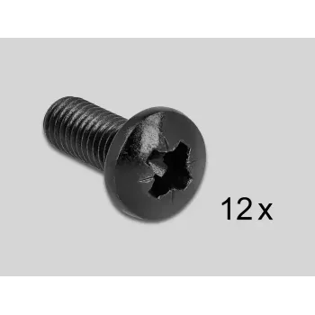 Rack base DeLOCK 19 tolline Seinale Paigaldatav Riiul 3U kokkupandav must