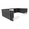 Rack base DeLOCK 19 tolline Seinale Paigaldatav Riiul 3U kokkupandav must