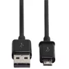 Hama 00200904 USB-kaabel USB 2.0 0,9 m USB A Micro-USB B Must
