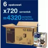 Pabersalvrätikud Tork 720 Xpressnap Fit 12830 valge 1-kihiline
