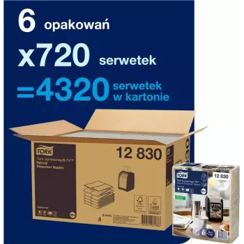 Pabersalvrätikud Tork 720 Xpressnap Fit 12830 valge 1-kihiline