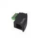 Hama 00201122 kaablisooline adapter TAE-F RJ11 Must