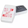 Osakeste filter 3M 6035 P3R pakendis 2 tk — asendusfiltrid 3M gaasi- ja aururespiraatoritele