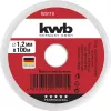 Nöör KWB 925110 100 m nailon roheline 1,2 mm