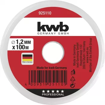 Nöör KWB 925110 100 m nailon roheline 1,2 mm