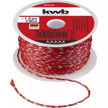 Köis KWB 925125 50 m nailon punane 1,2 mm