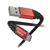 Hama Extreme USB-kaabel USB 2.0 1,5 m USB A Micro-USB B must, punane