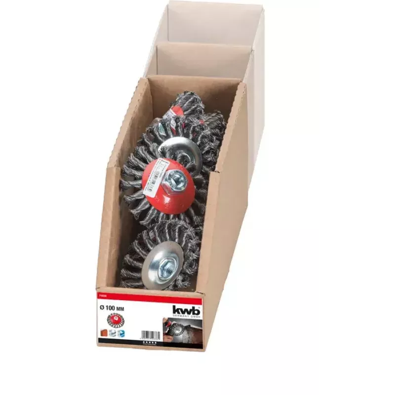 Traatharjaketas KWB 719336 10 cm läbimõõt 1,4 cm vars