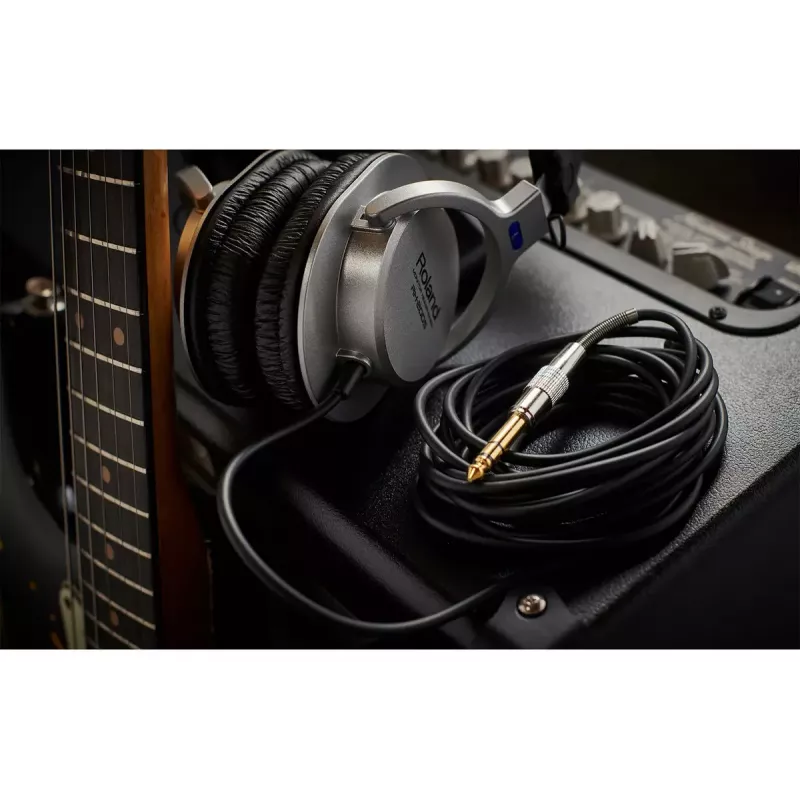 Roland RH-200S kõrvaklapid juhtmega muusika must hõbedane 20-20000 Hz